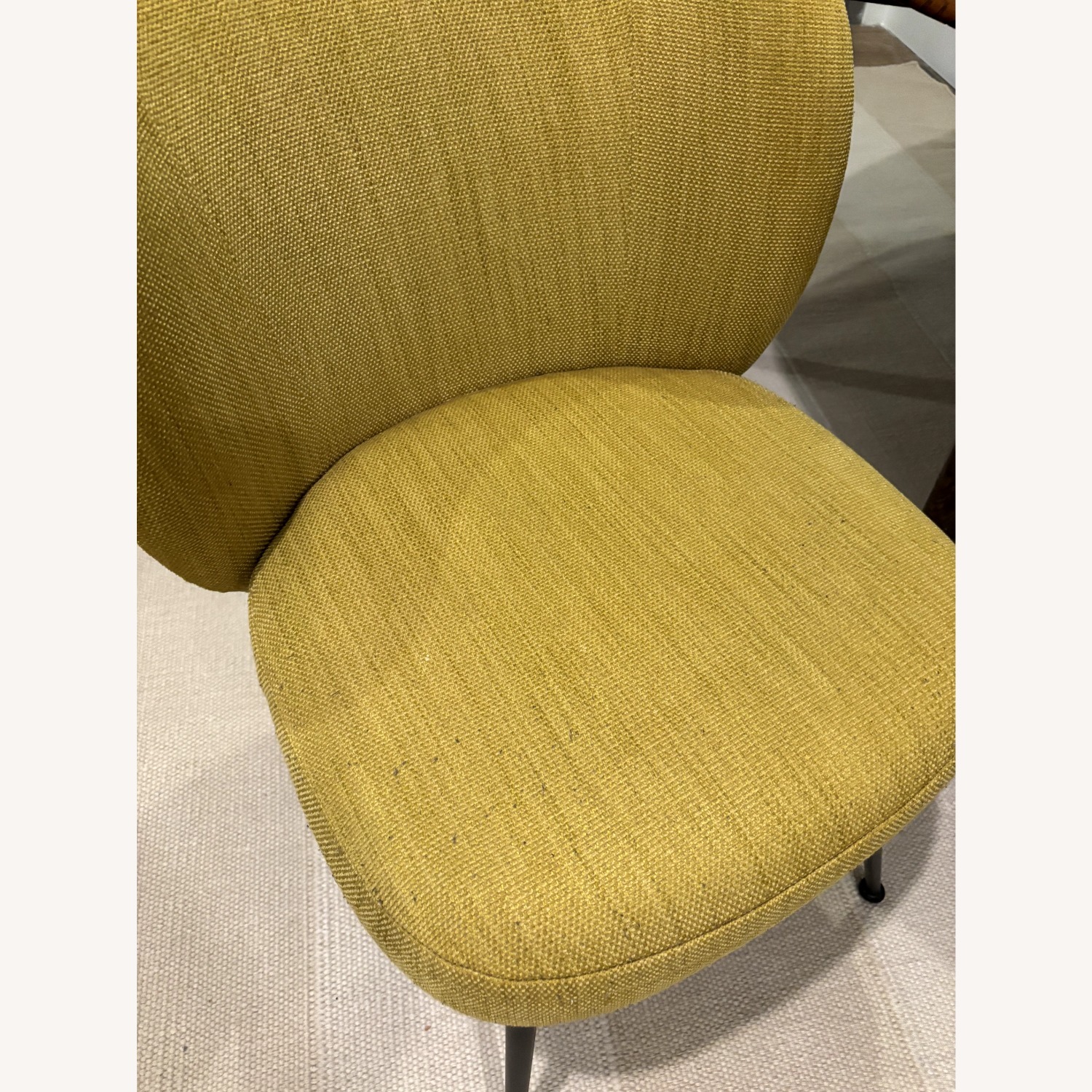 West Elm Greer Accent Chair Yellow - image-2