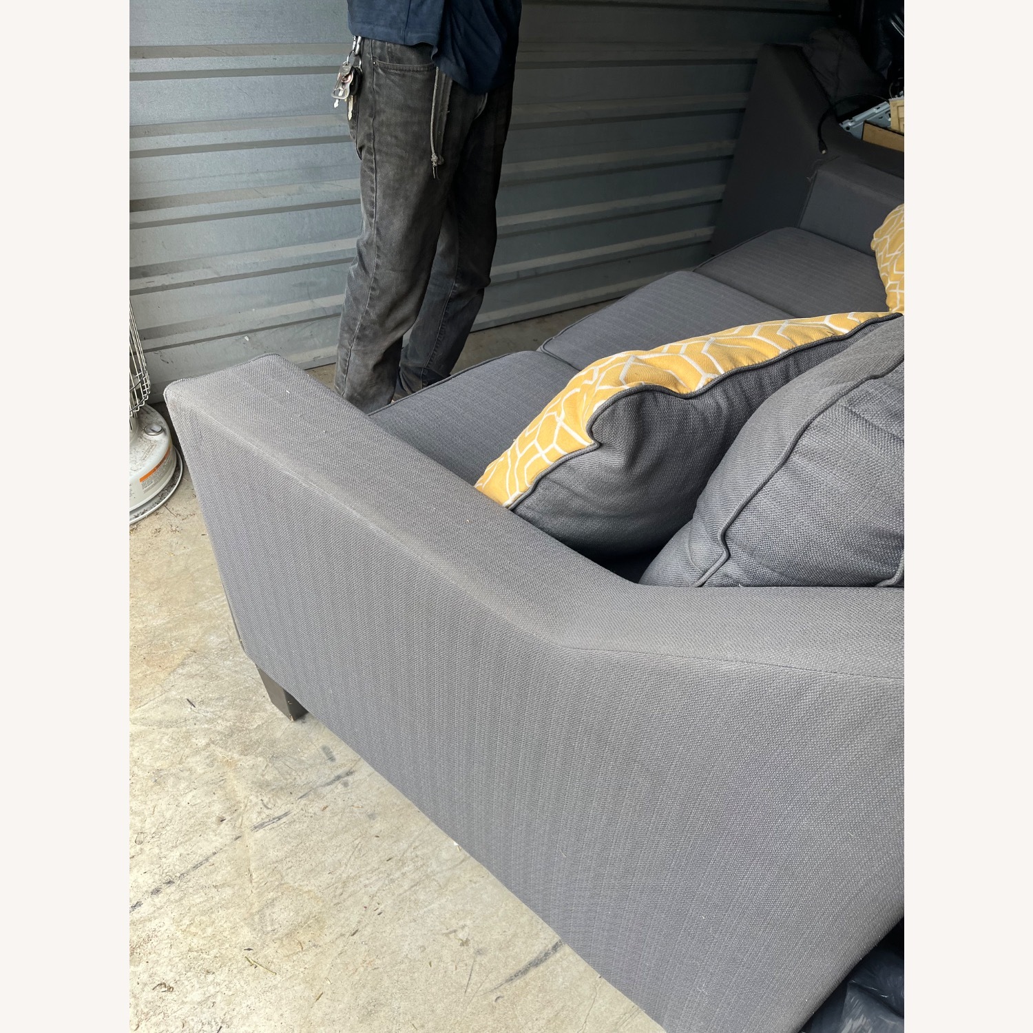 Light Gray 2 Piece Sectional - image-4
