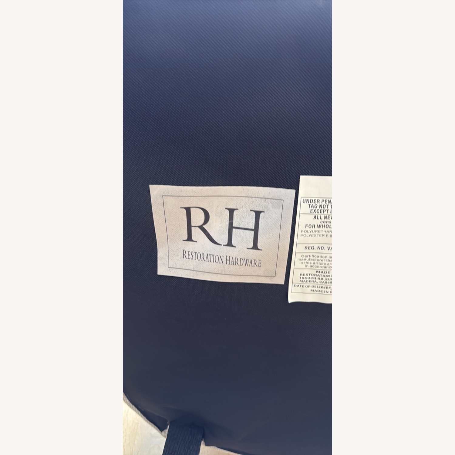 Restoration Hardware Black Wood Dining Set - image-5