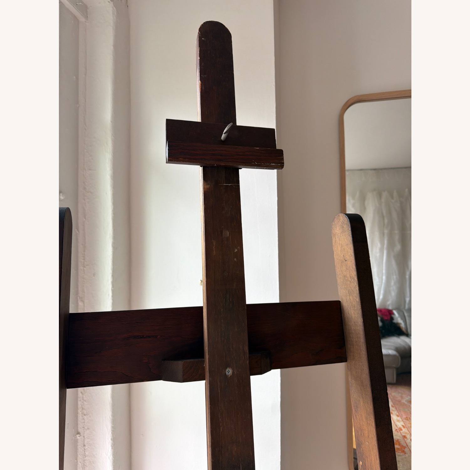 Vintage/Antique Anco Bilt Dark Brown Wood Décor - image-6