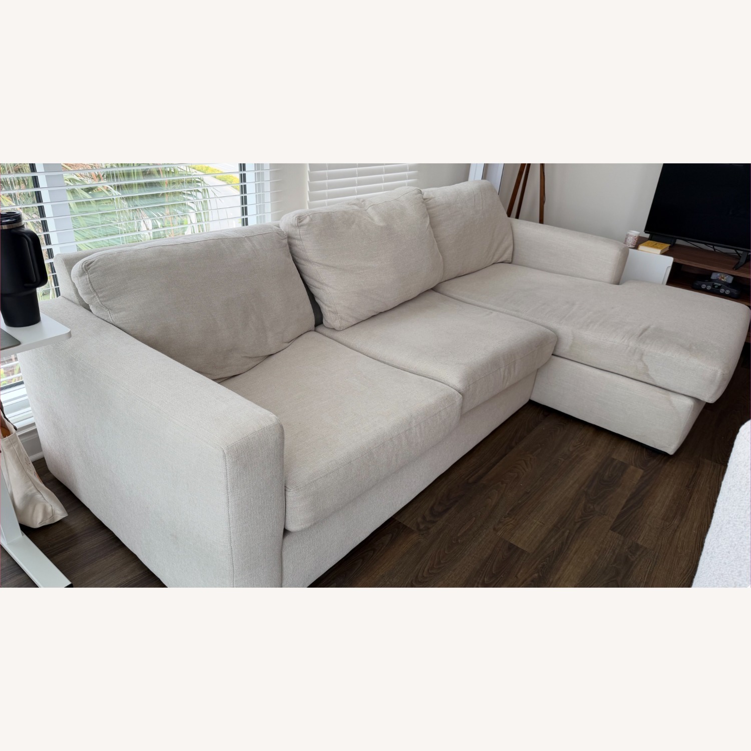Araceli II Sand Sectional W Right Chaise - image-2