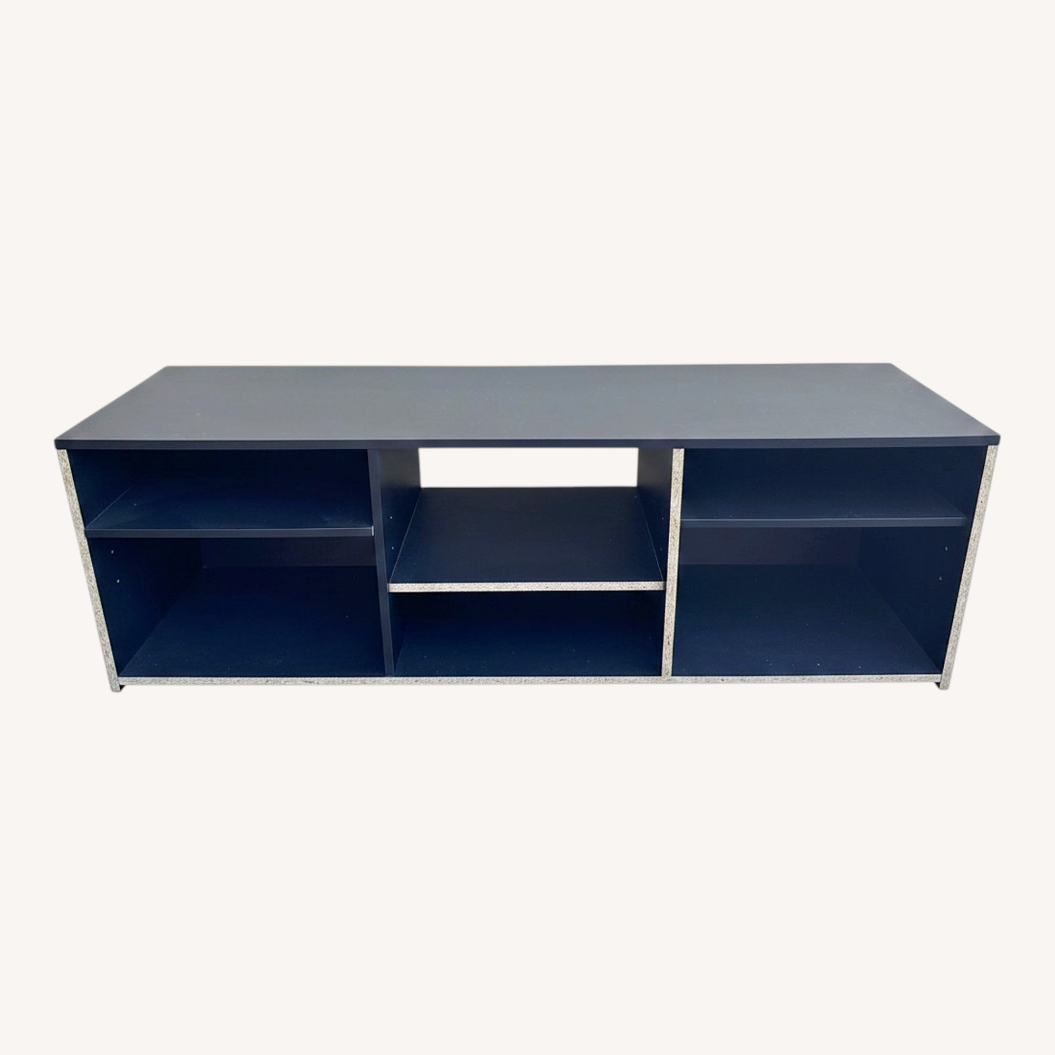 Black Wood Media Storage - image-0