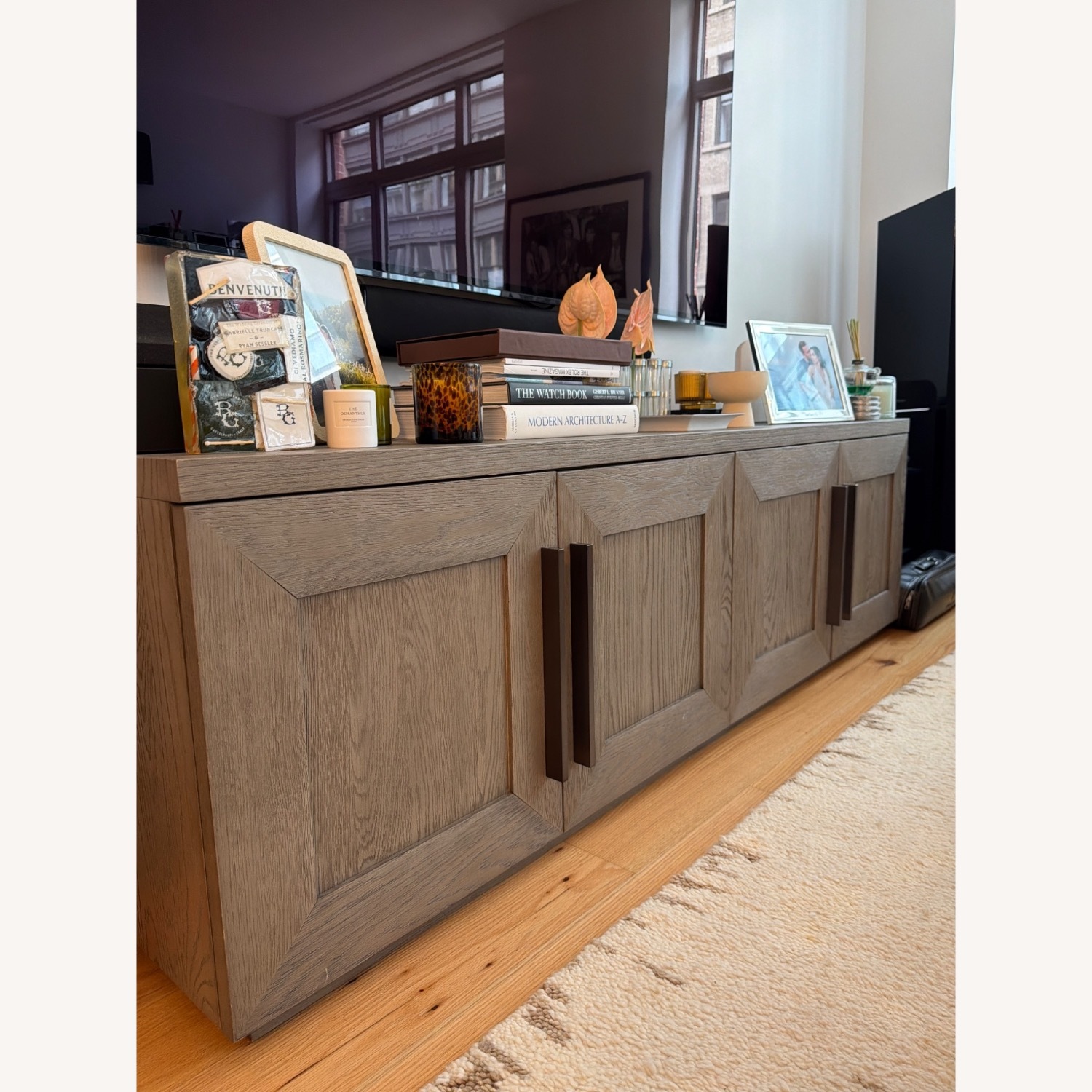 Restoration Hardware Machinto Media Console - image-1