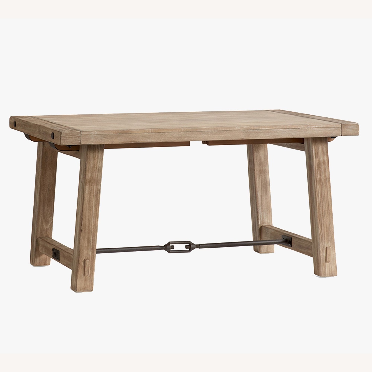 Pottery Barn Dark Brown Wood Dining Table - image-4