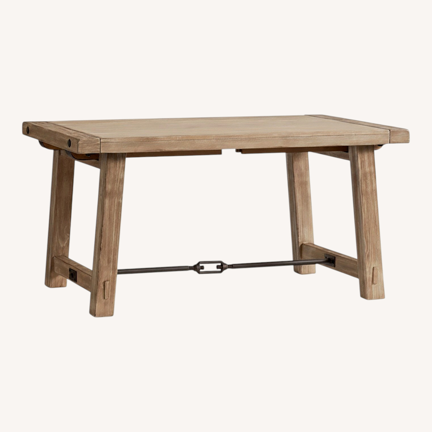 Pottery Barn Dark Brown Wood Dining Table - image-0