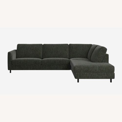 Used BoConcept Dark Gray Fabric 2 Piece Sectional for sale on AptDeco