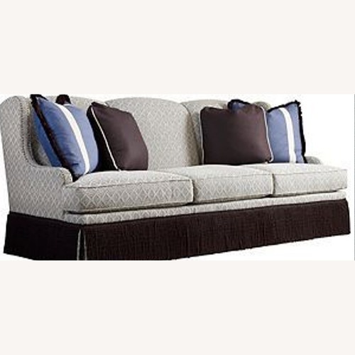 Used Celerie Kemble Black and White Couch for sale on AptDeco