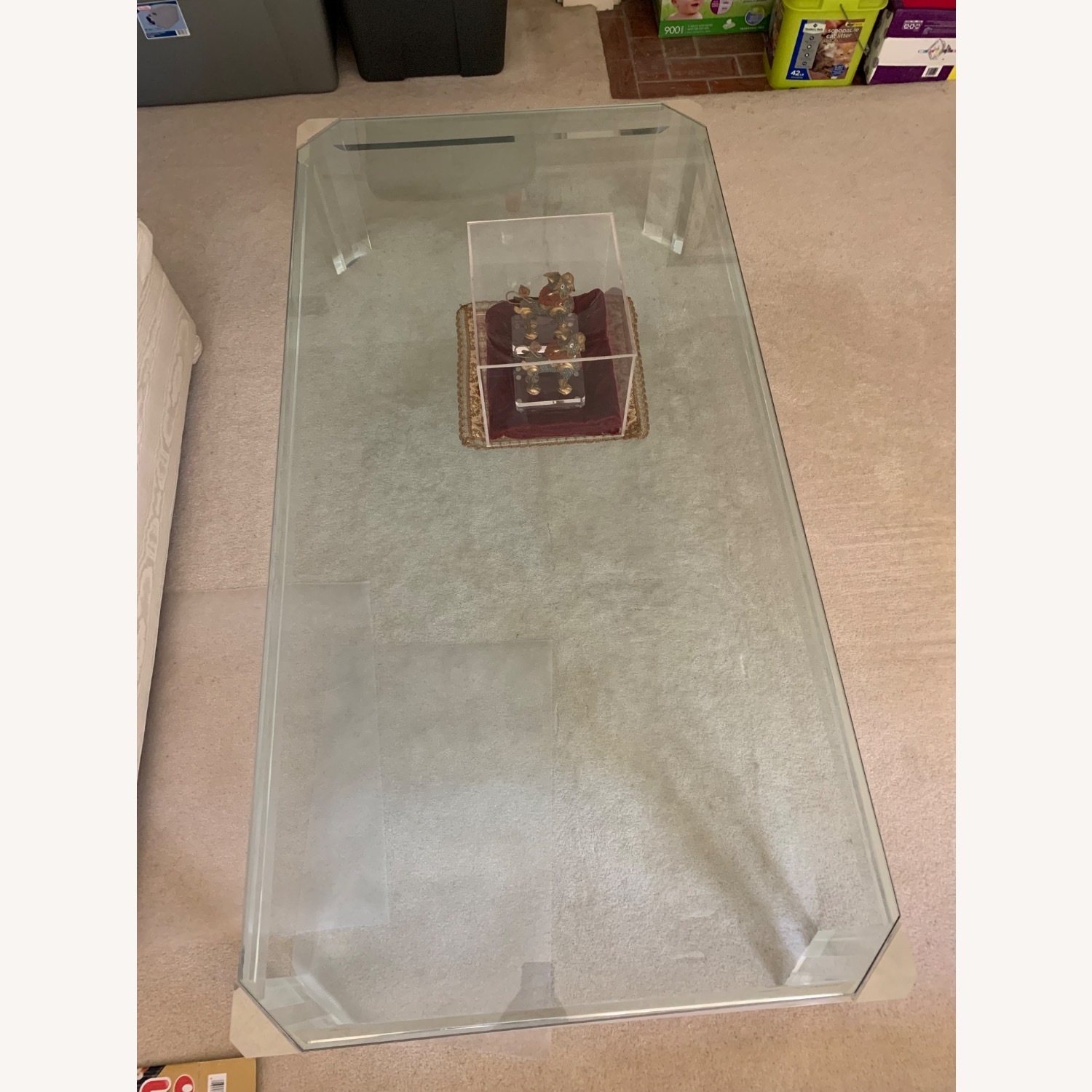 Vintage Lucite Large Coffee Table  - image-9
