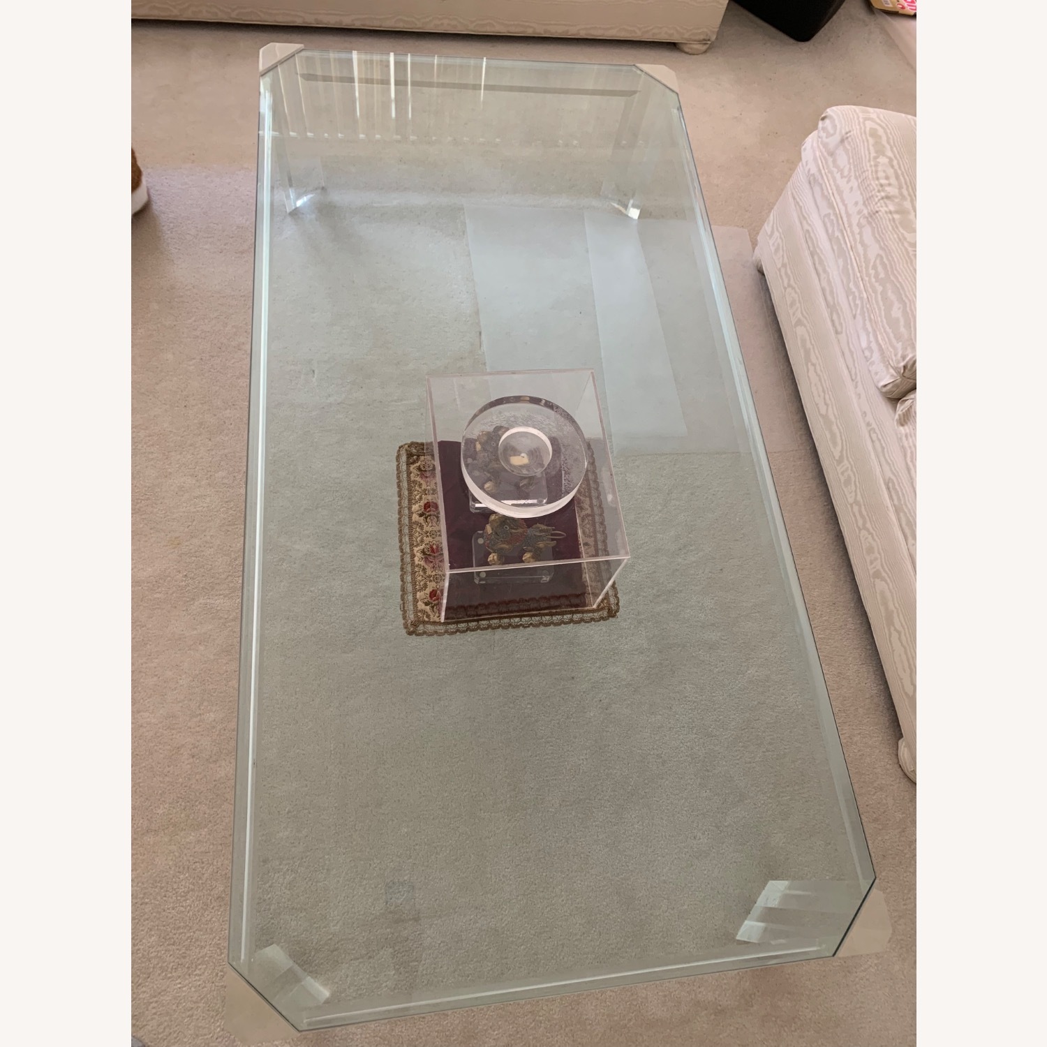 Vintage Lucite Large Coffee Table  - image-1