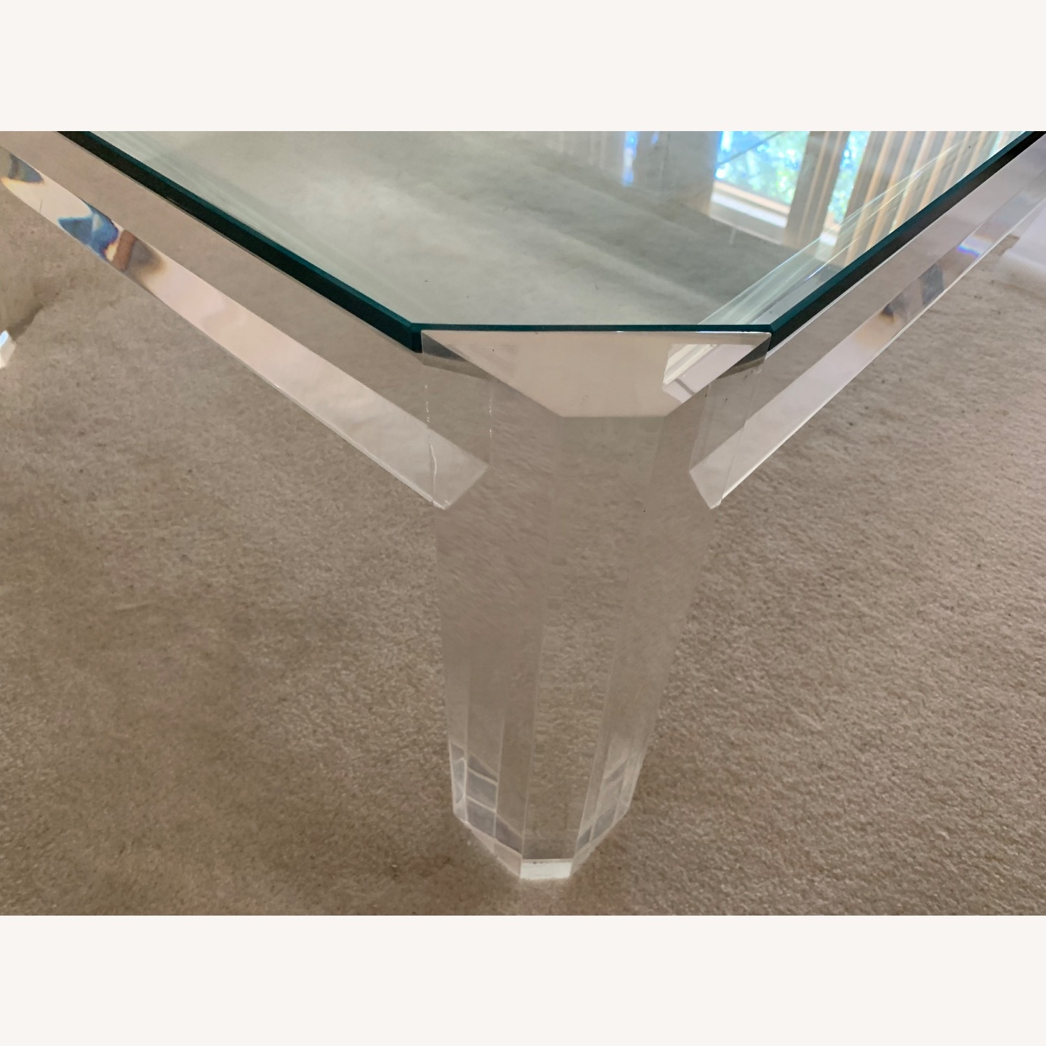 Vintage Lucite Large Coffee Table  - image-5