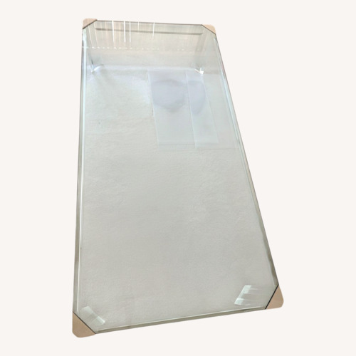 Used Vintage Lucite Large Coffee Table  for sale on AptDeco
