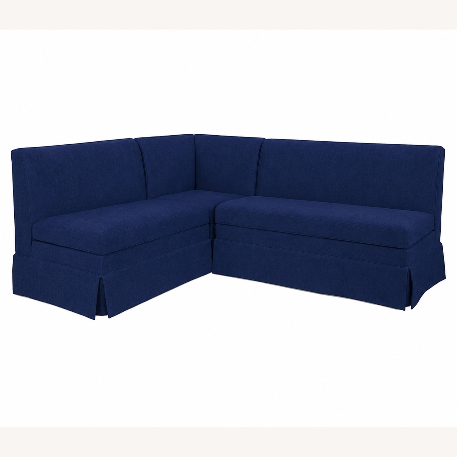 Navy Ballard Designs Corner Banquette - image-4