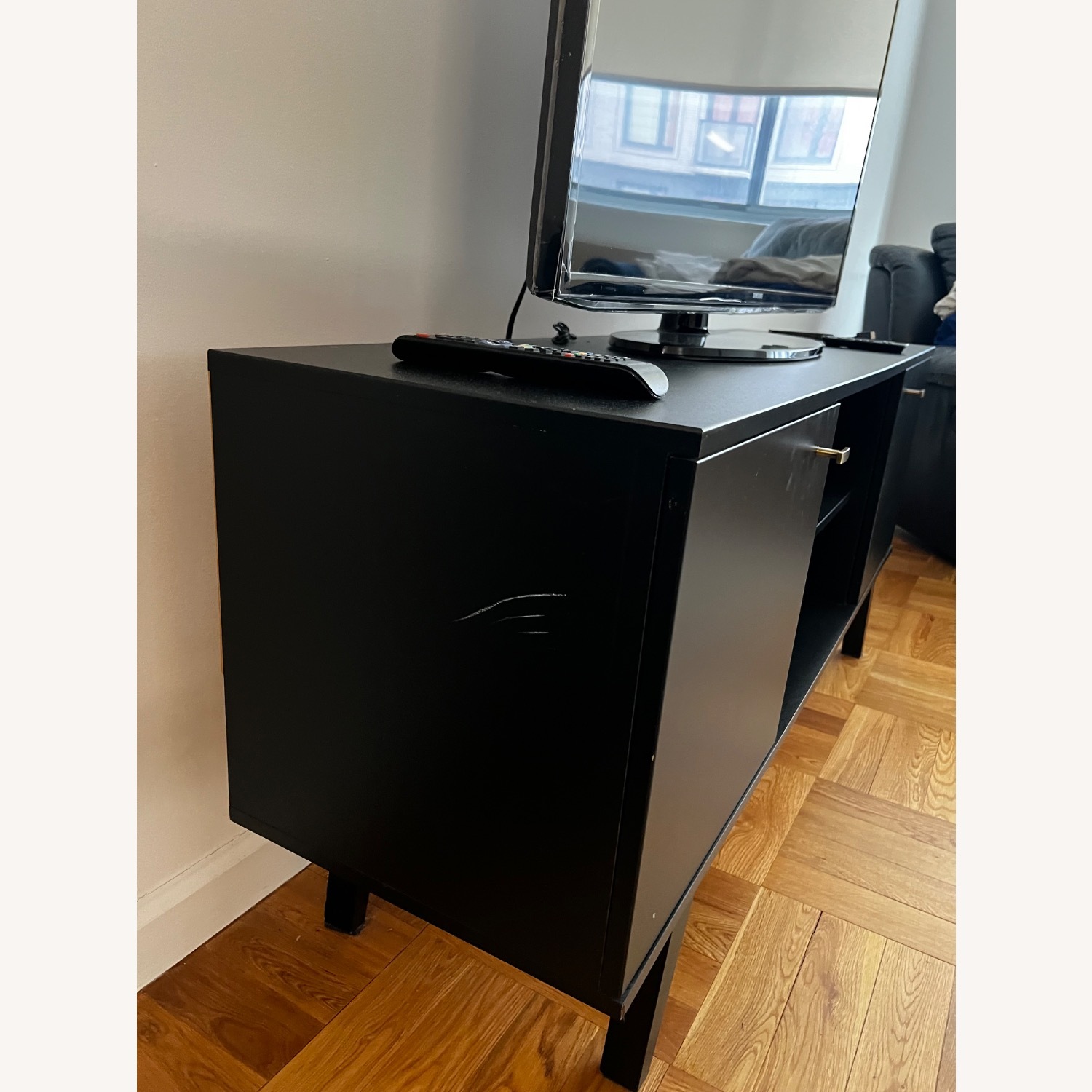 Black Wood Media Storage - image-6