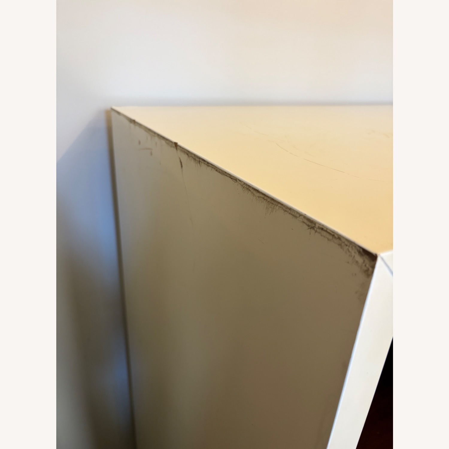 White Lacquer and Walnut Domicile Shelves  - image-5