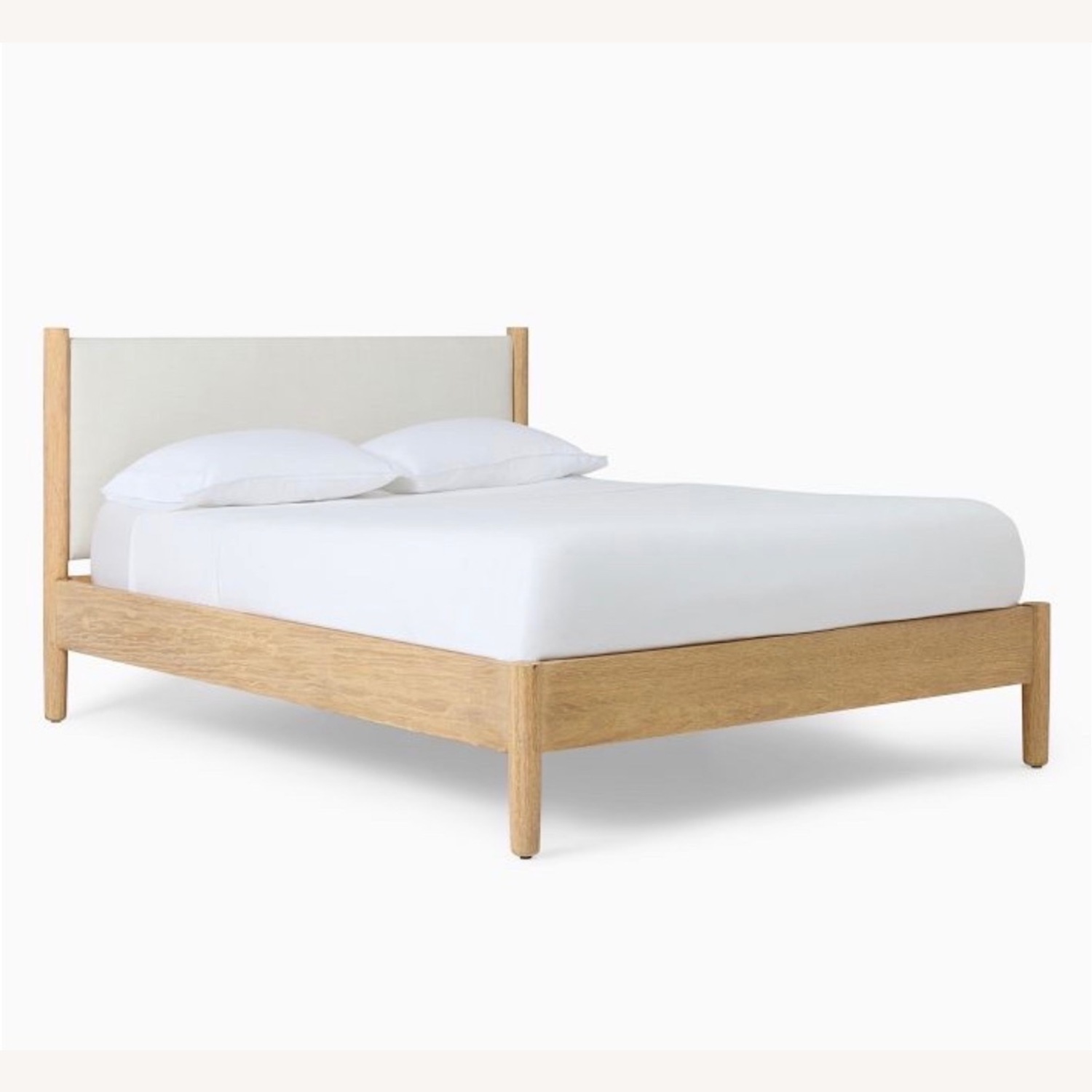 West Elm Hargrove Grand Natural Wood Queen Bed - image-3