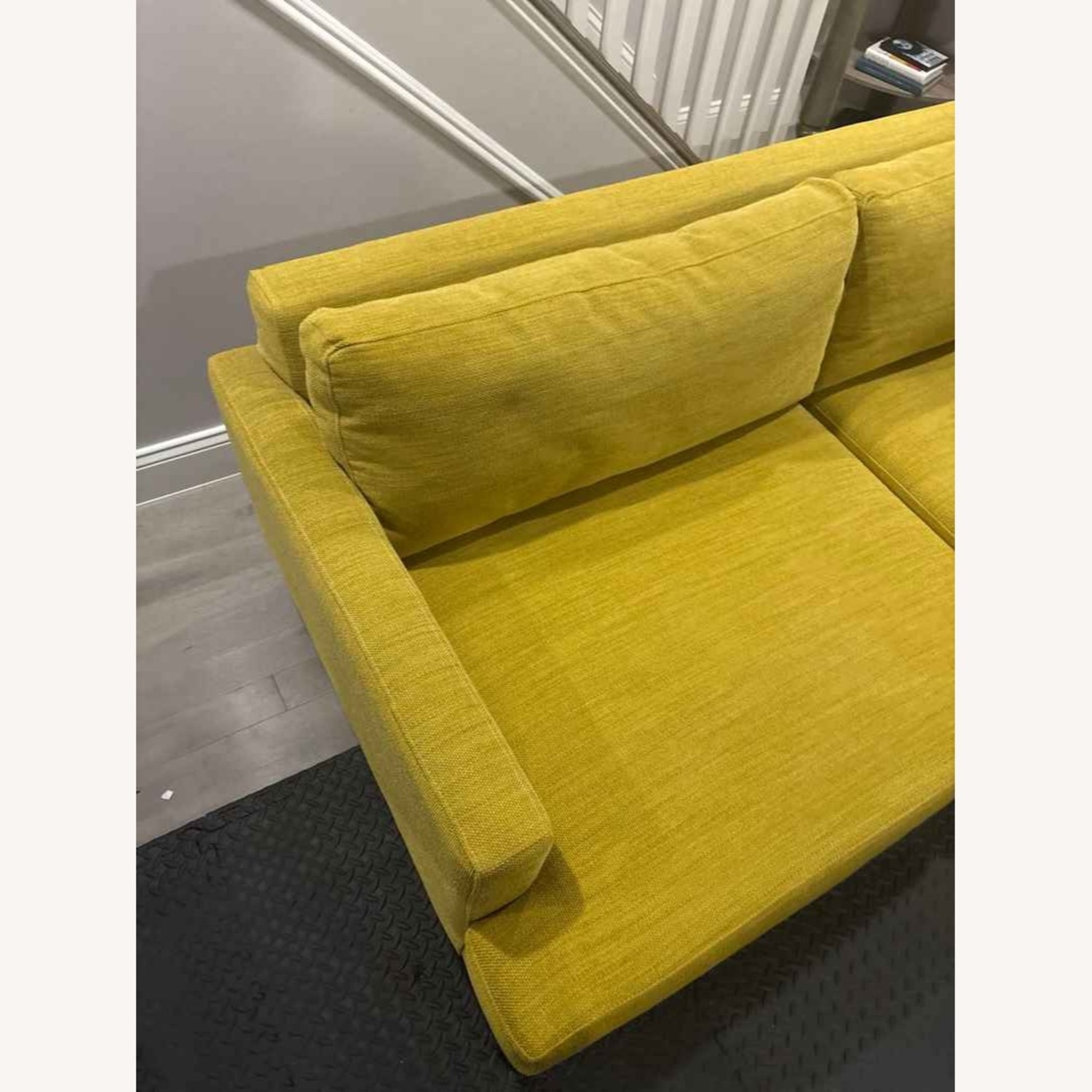 West Elm Andes Yellow Sofa - image-6