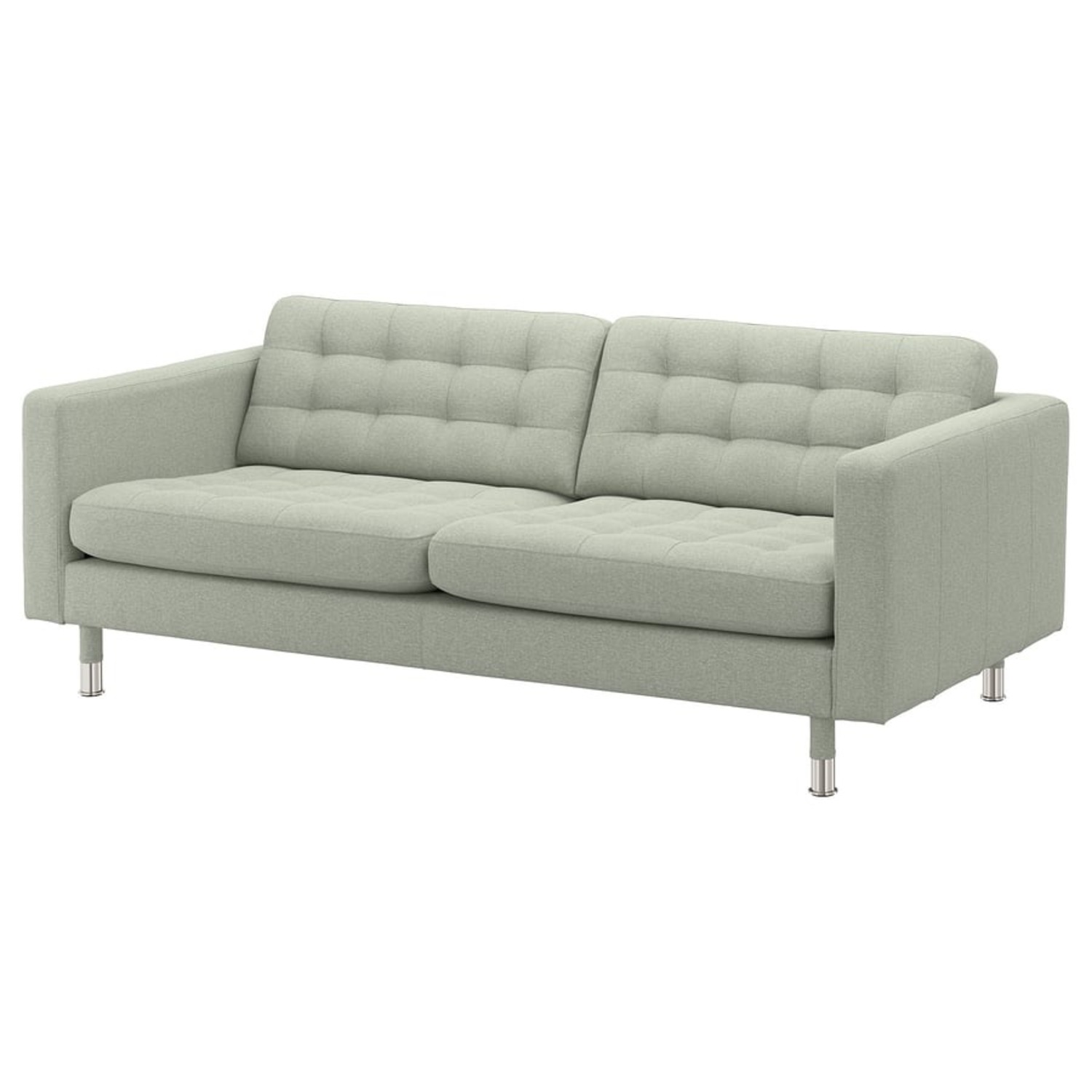 IKEA Morabo Green Fabric 3+ Seater Sofa - image-3