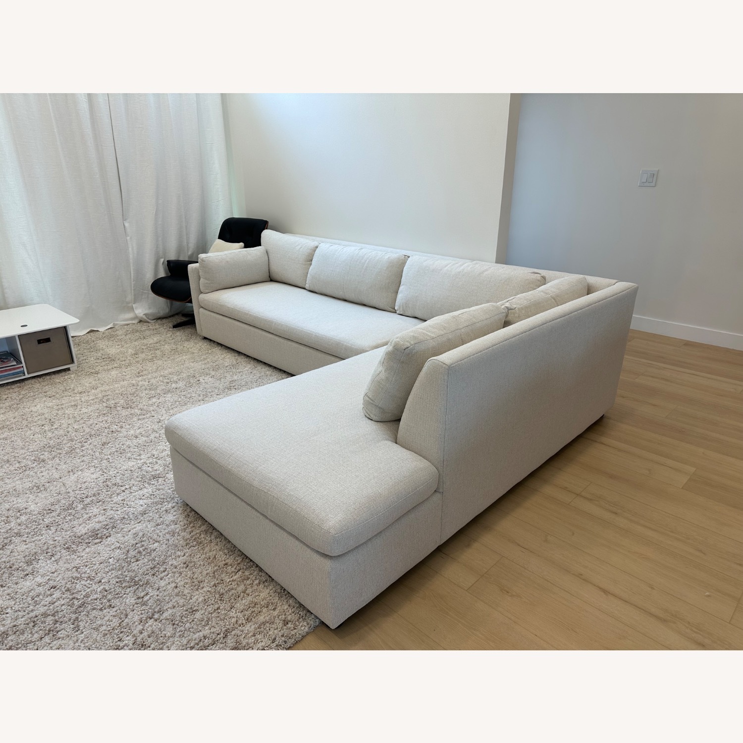 West Elm Marin Natural 2 Piece Sectional - image-2