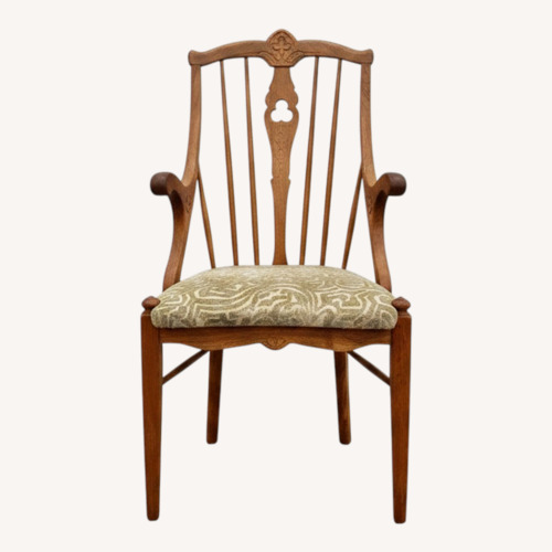Used Antique Danish Oak Armchair for sale on AptDeco