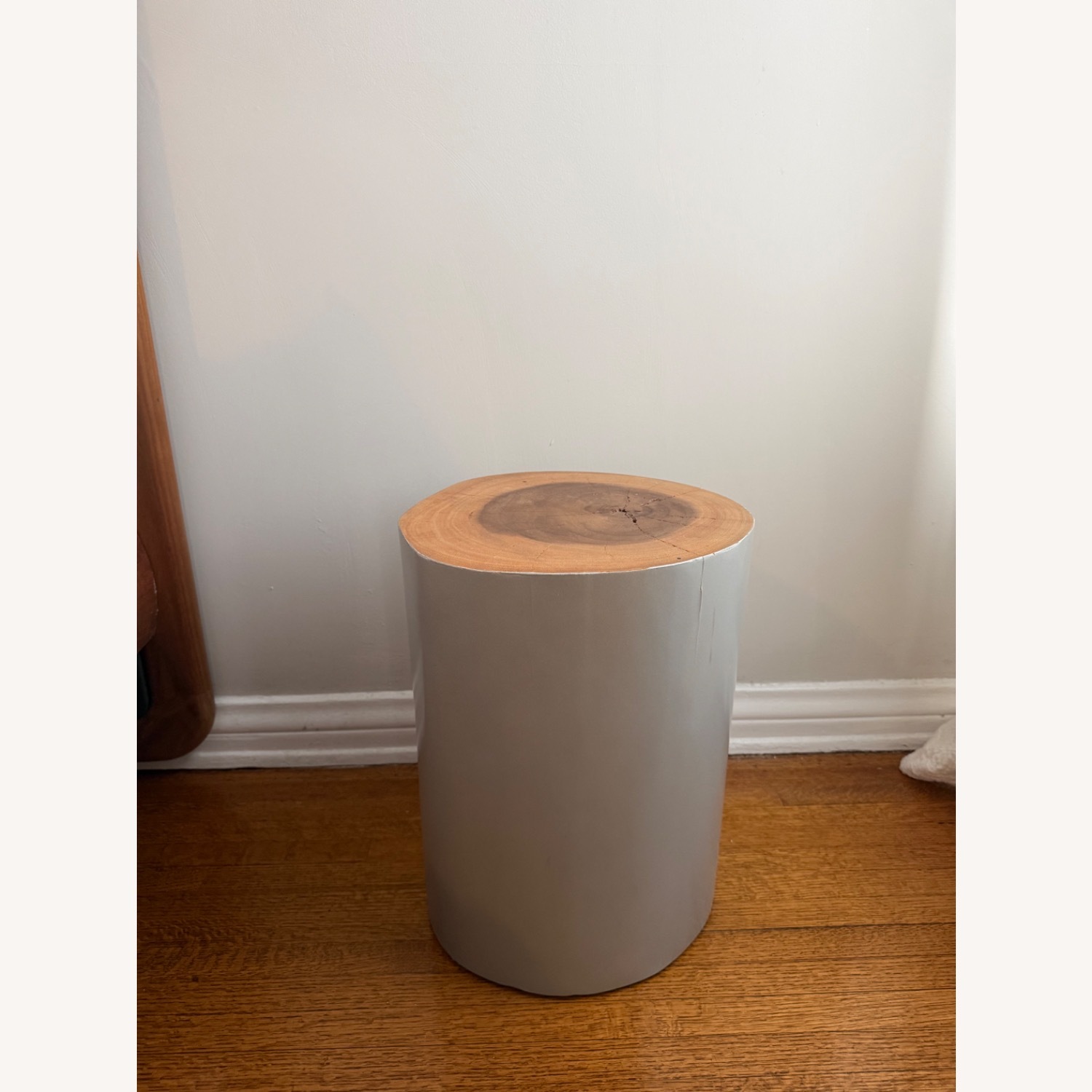 Mitchell Gold + Bob Williams Lincoln Silver Side Table - image-1