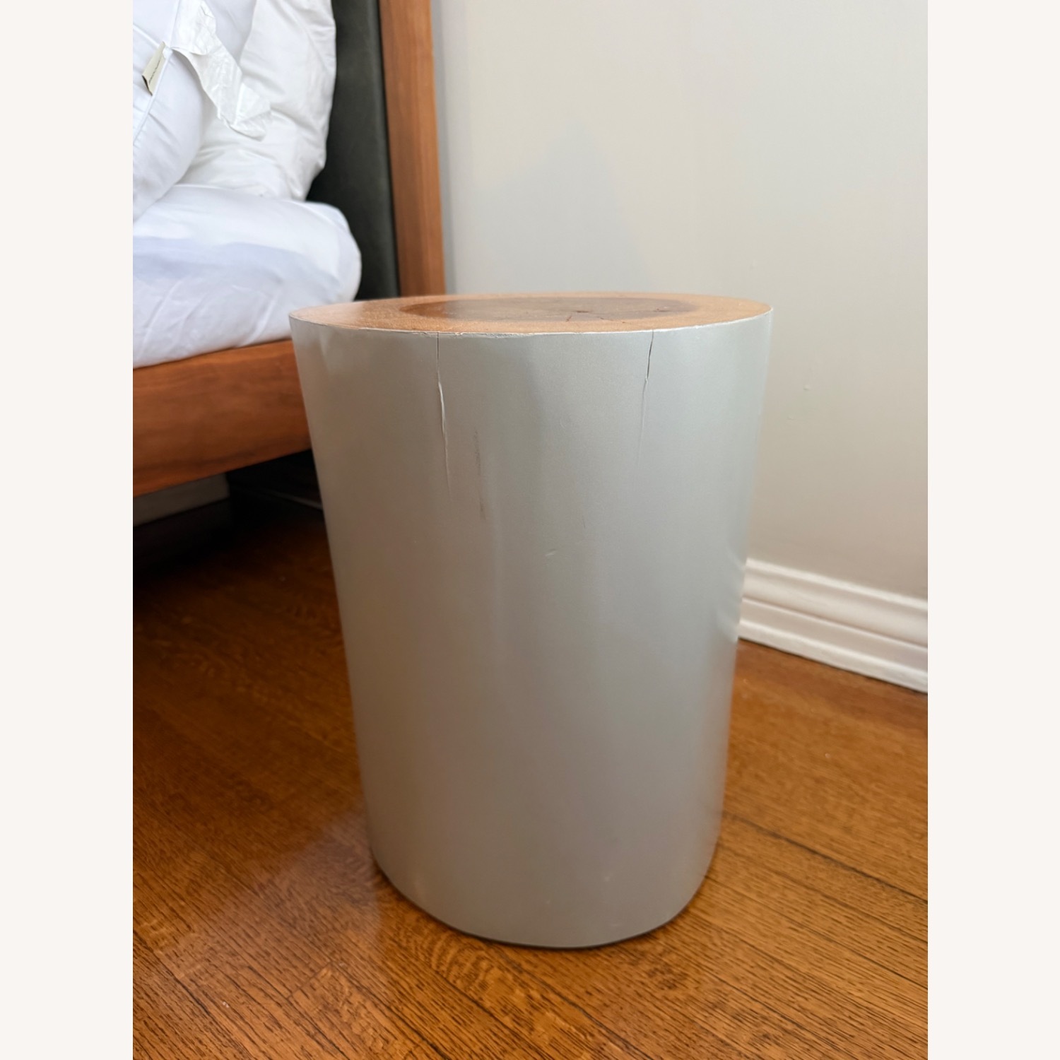 Mitchell Gold + Bob Williams Lincoln Silver Side Table - image-4