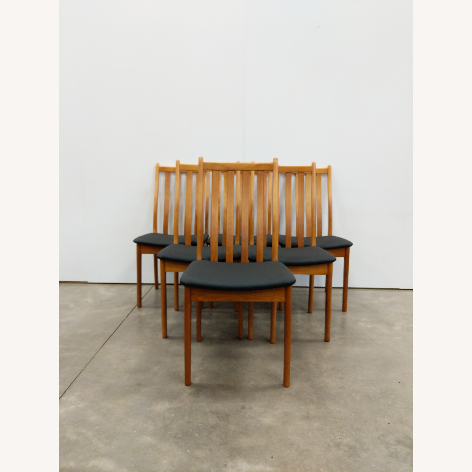 Set of 6 Vintage Mid Century Modern Dining Chairs - image-5