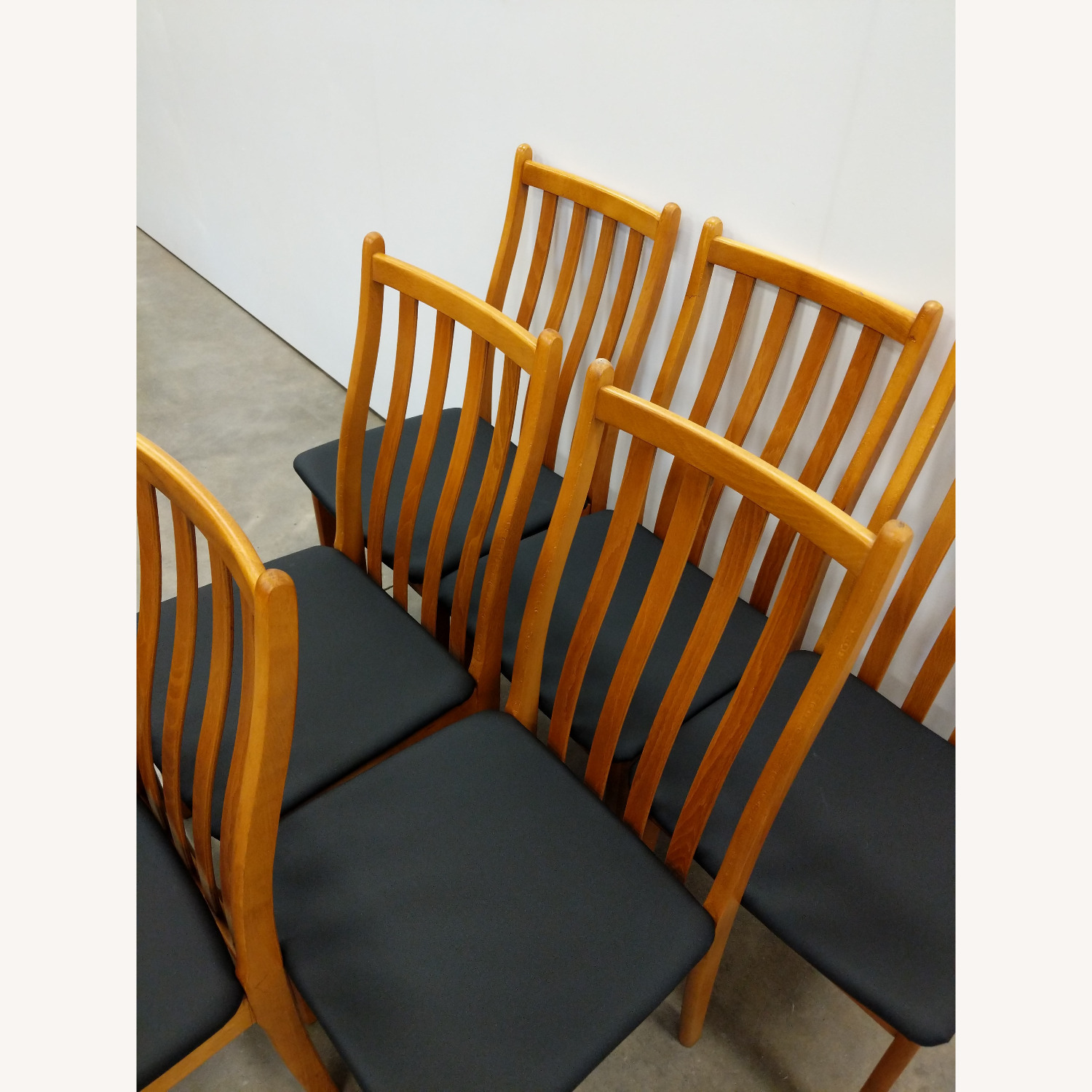 Set of 6 Vintage Mid Century Modern Dining Chairs - image-9
