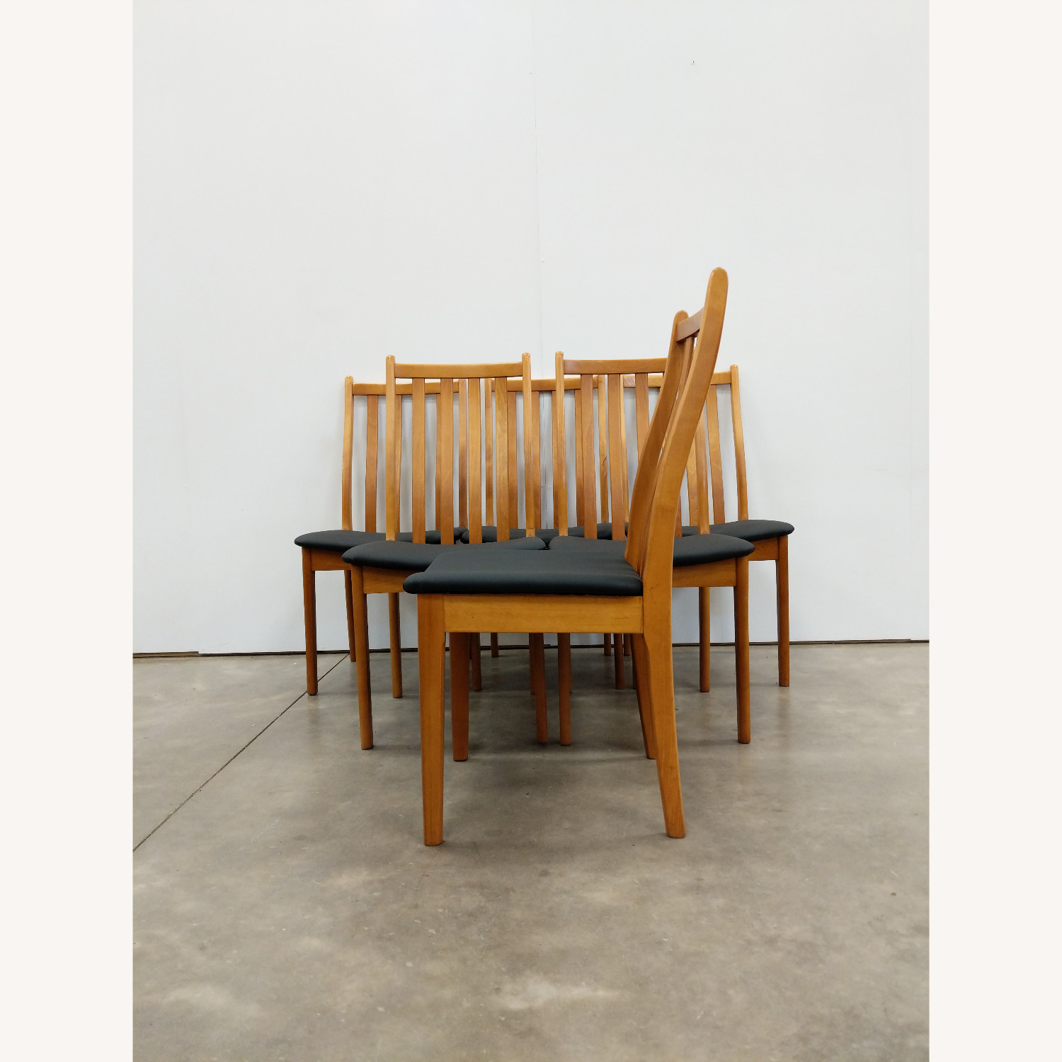 Set of 6 Vintage Mid Century Modern Dining Chairs - image-2