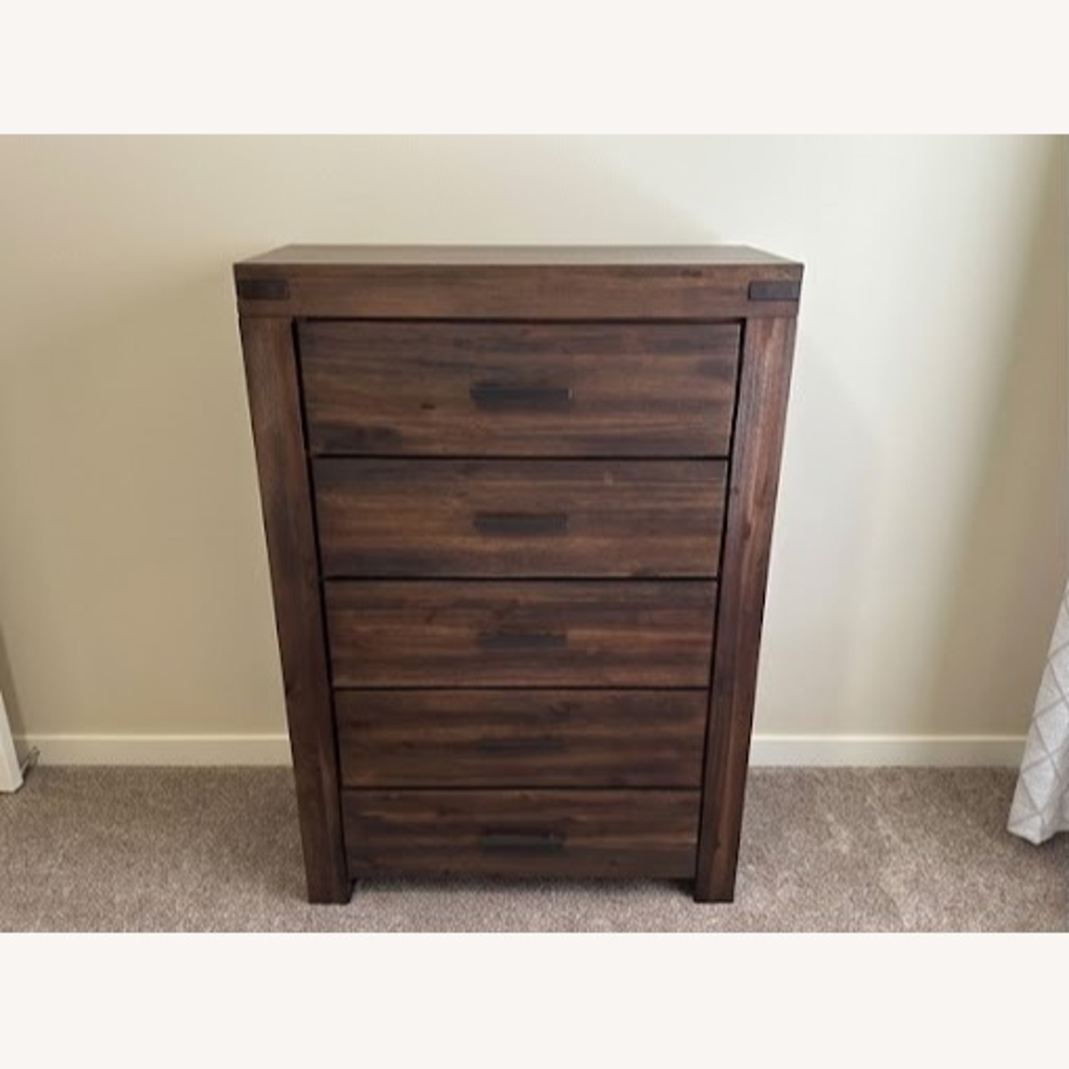 Macy's Avondale Dark Brown Wood Dresser - image-2