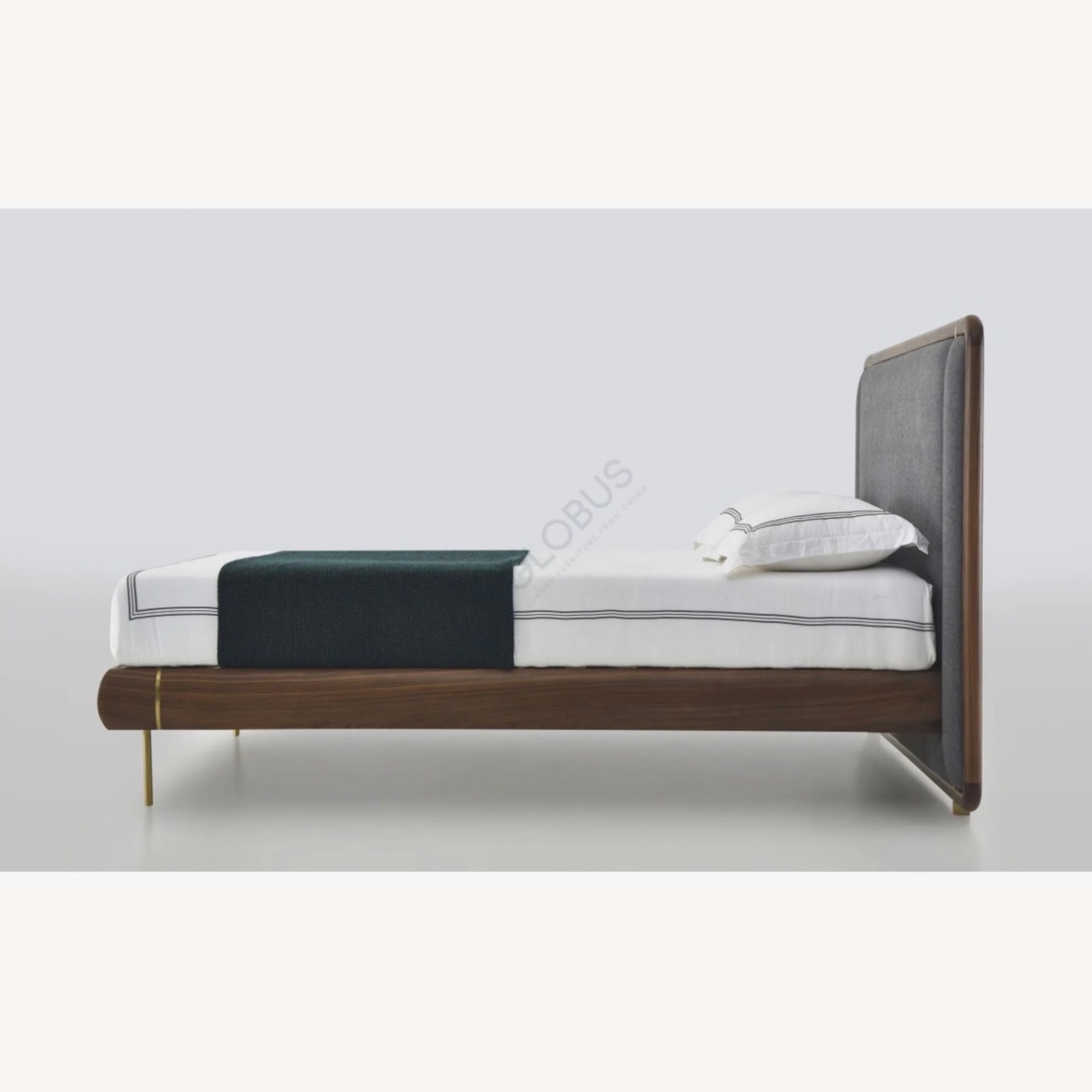 Wood Queen Bed - image-4