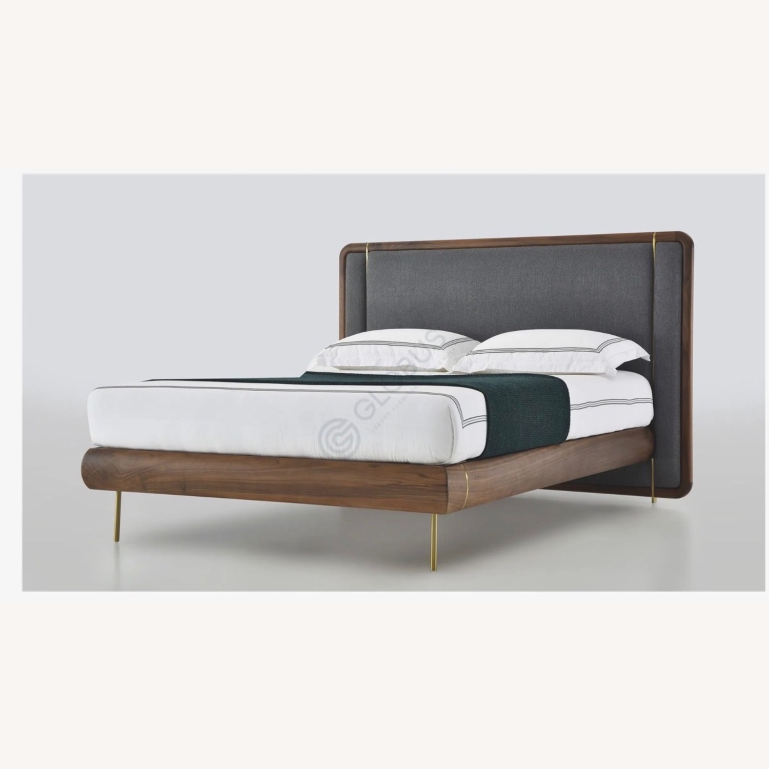 Wood Queen Bed - image-3