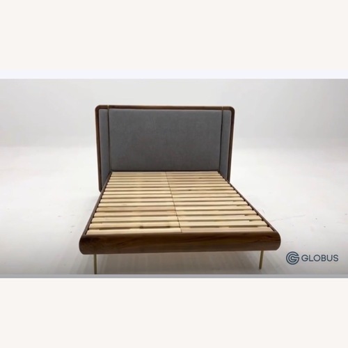Used Wood Queen Bed for sale on AptDeco