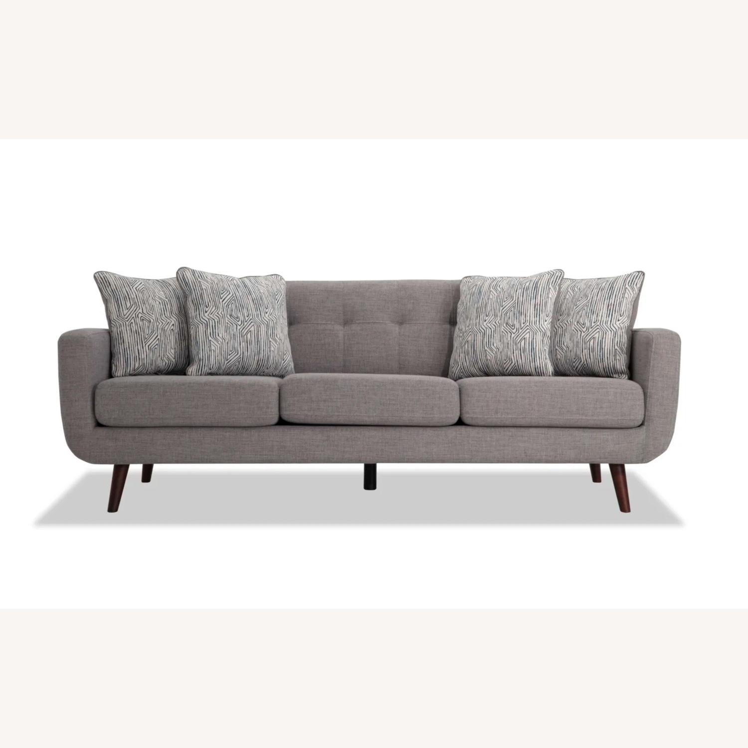 Bob's Discount Furniture Bettie Dark Gray 3+ Seater Sofa - image-7