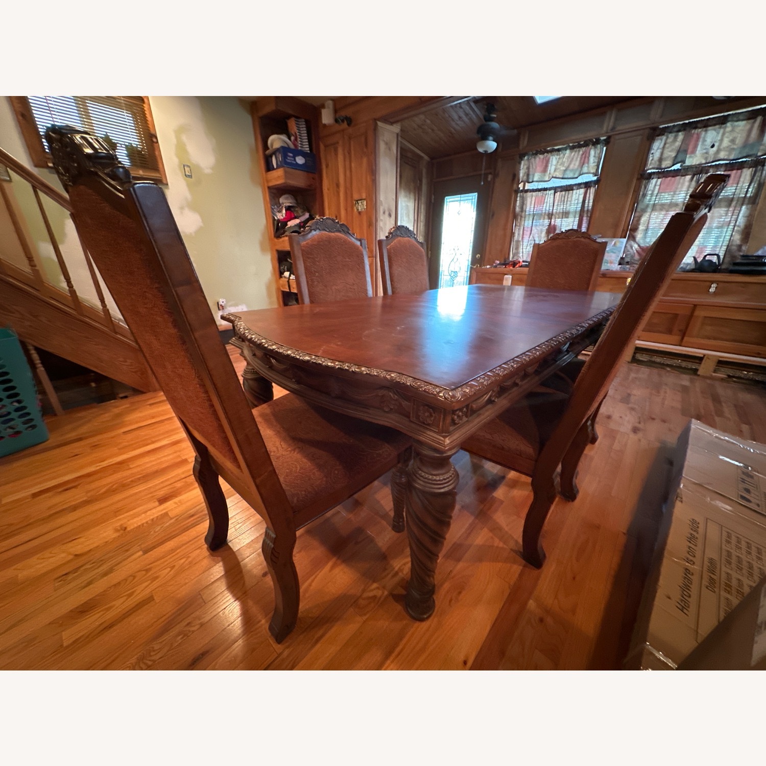 Solid Wood Dining Set - image-3