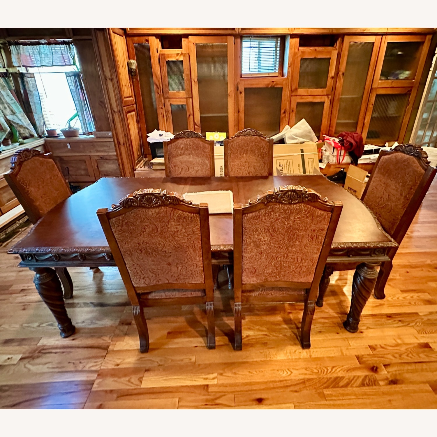 Solid Wood Dining Set - image-1