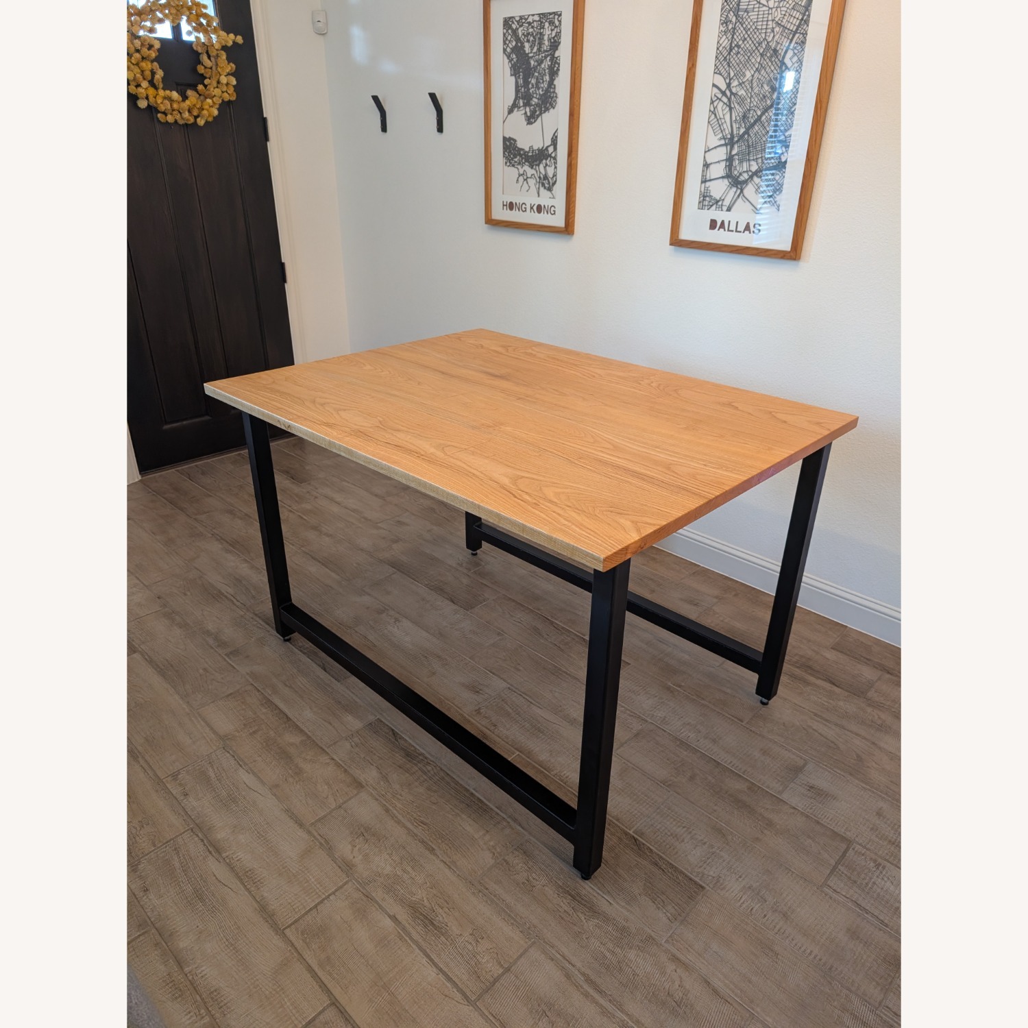 Natural Wood Dining Table - image-7