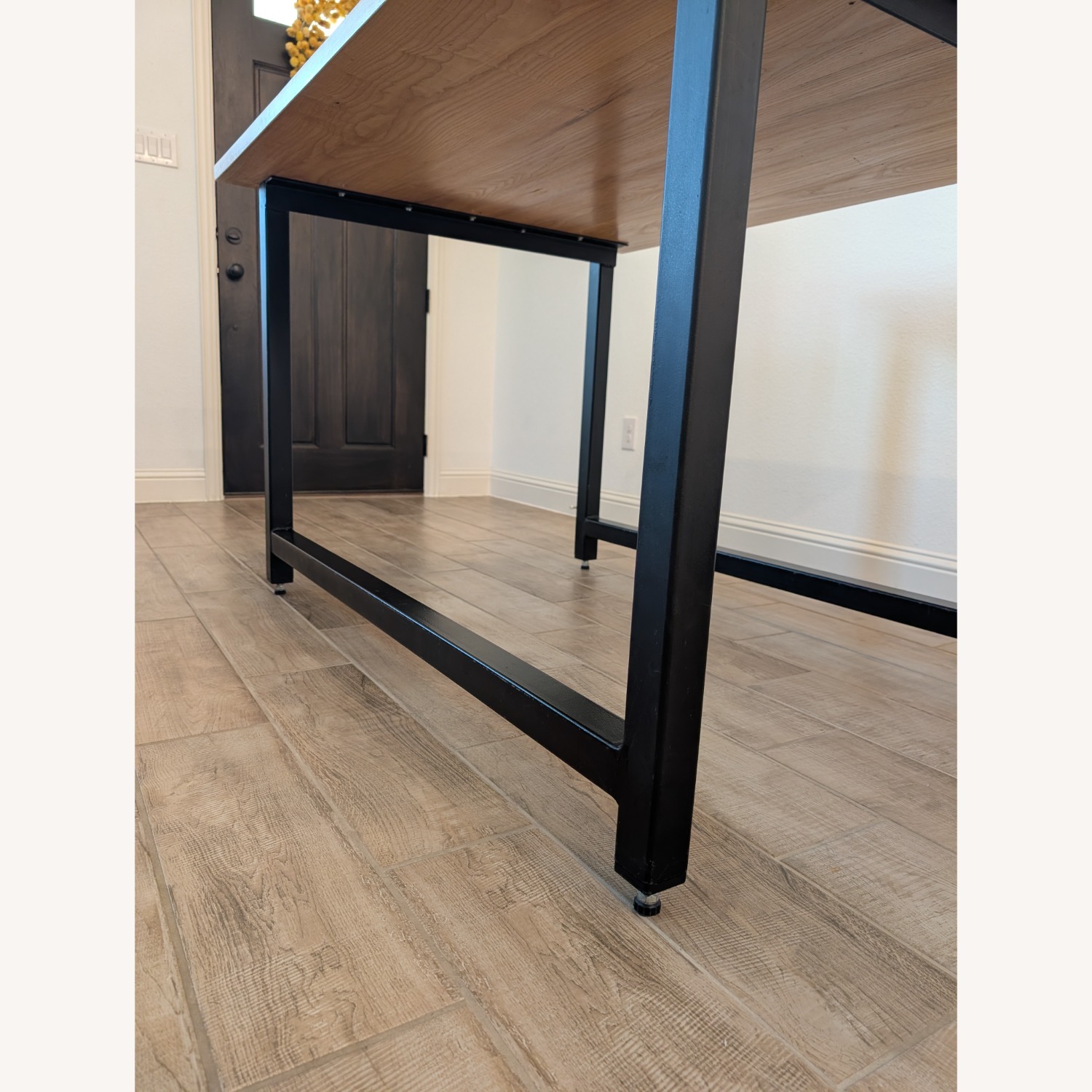 Natural Wood Dining Table - image-10
