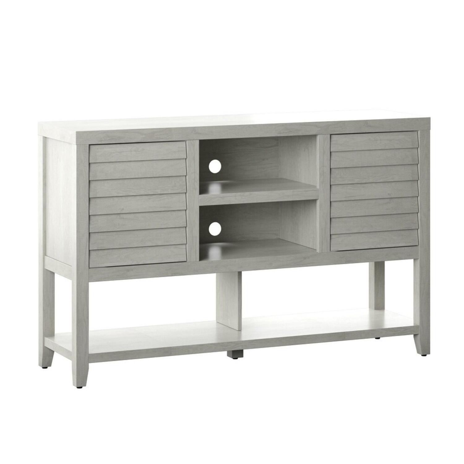 Wayfair Disckinson Light Gray Wooden Media Stand - image-6