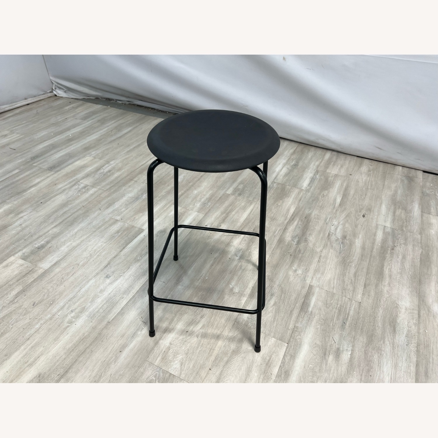 2Modern High Dot Upholstered Stool by Fritz Hansen - image-2