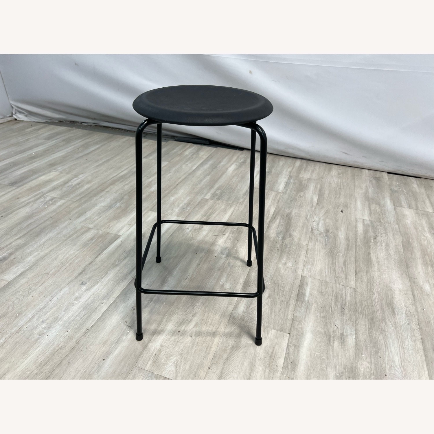 2Modern High Dot Upholstered Stool by Fritz Hansen - image-3