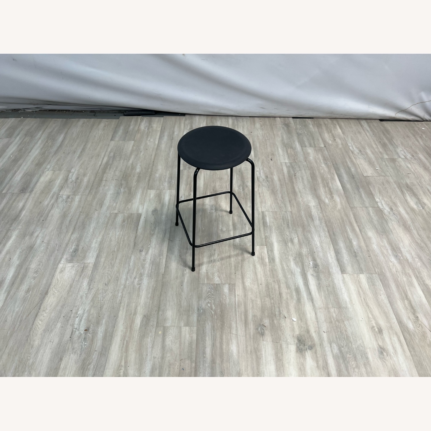 2Modern High Dot Upholstered Stool by Fritz Hansen - image-1