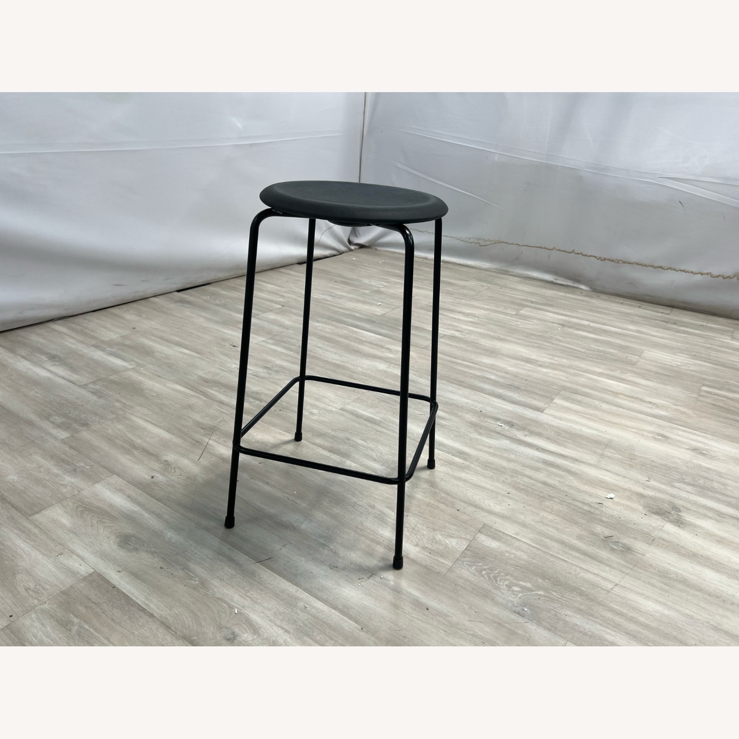 2Modern High Dot Upholstered Stool by Fritz Hansen - image-5