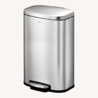 Light Gray Metal Basket