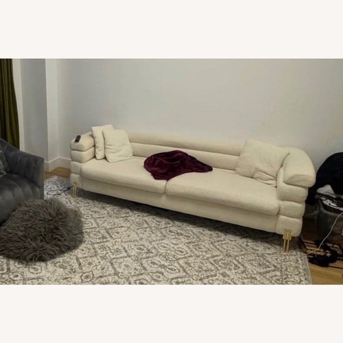 Used Amazon White 3+ Seater Sofa for sale on AptDeco