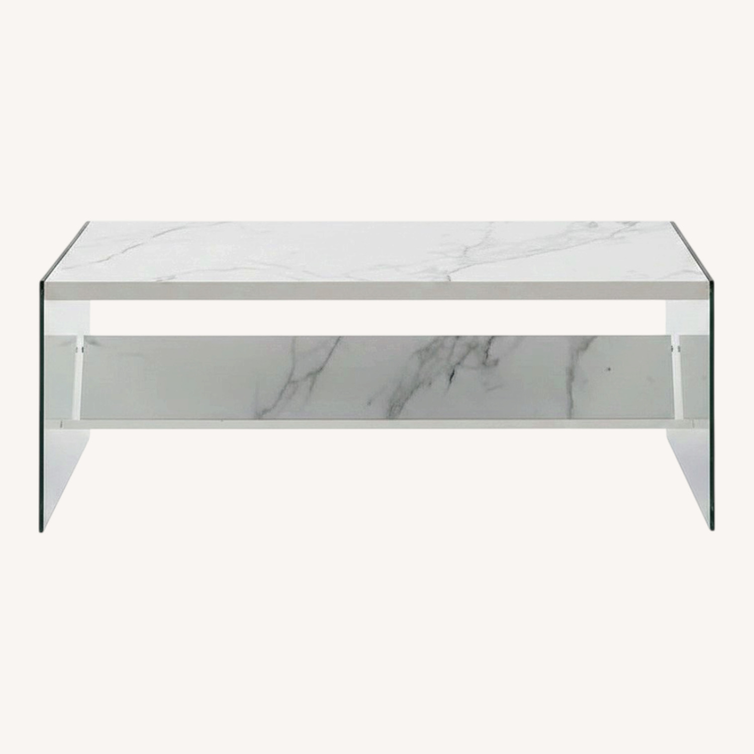 Amazon White Coffee Table - image-0