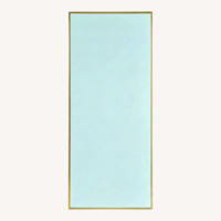 West Elm Gold Metal Floor Mirror