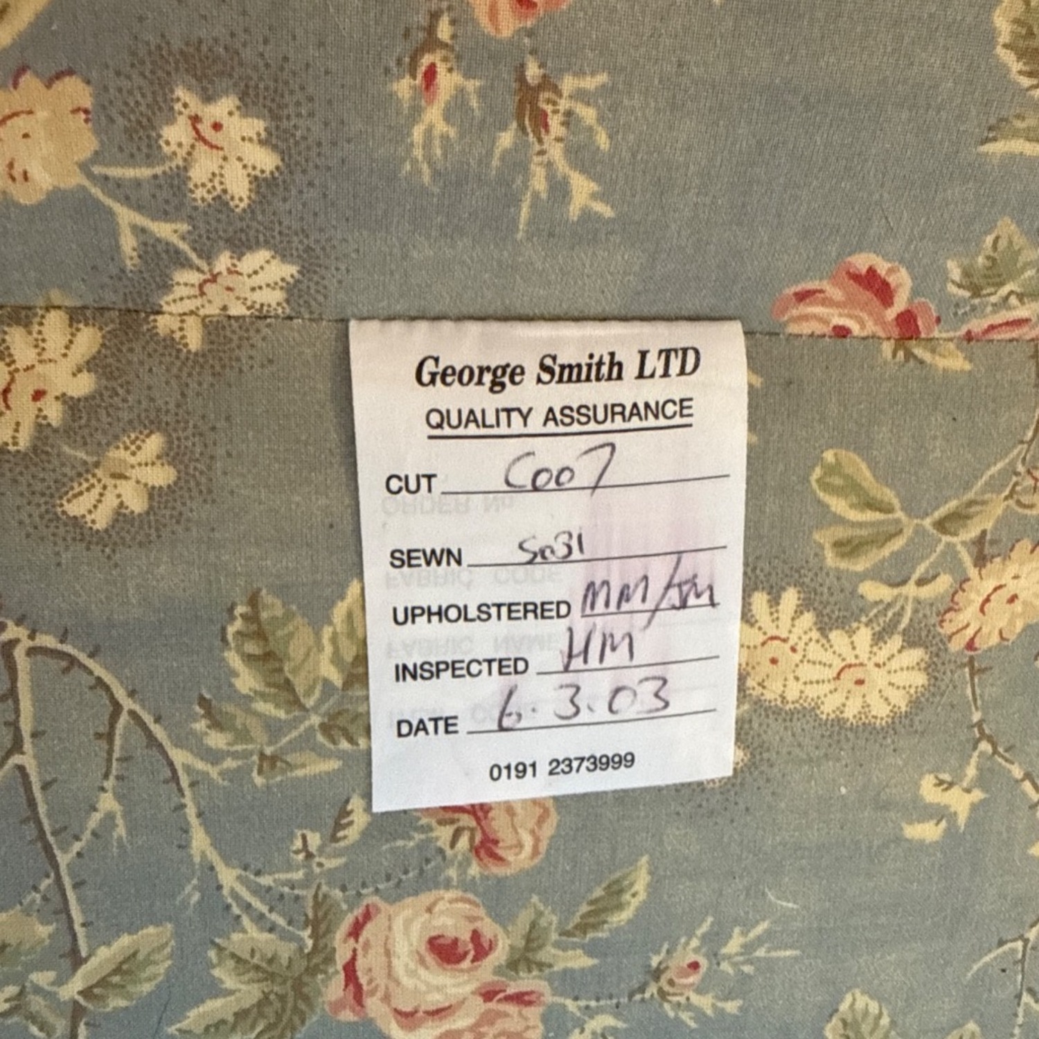 Vintage XL George Smith Sofa - image-5
