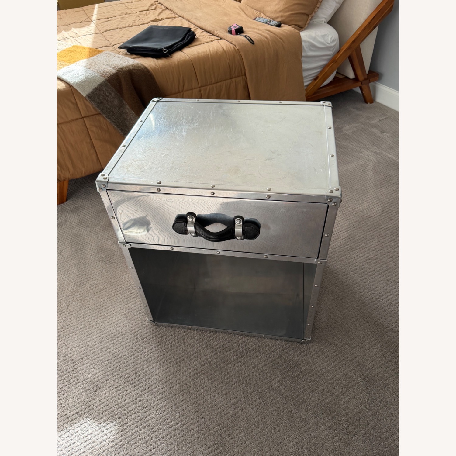  Pair of Eichholtz Catalina Trunk Nightstands - image-3