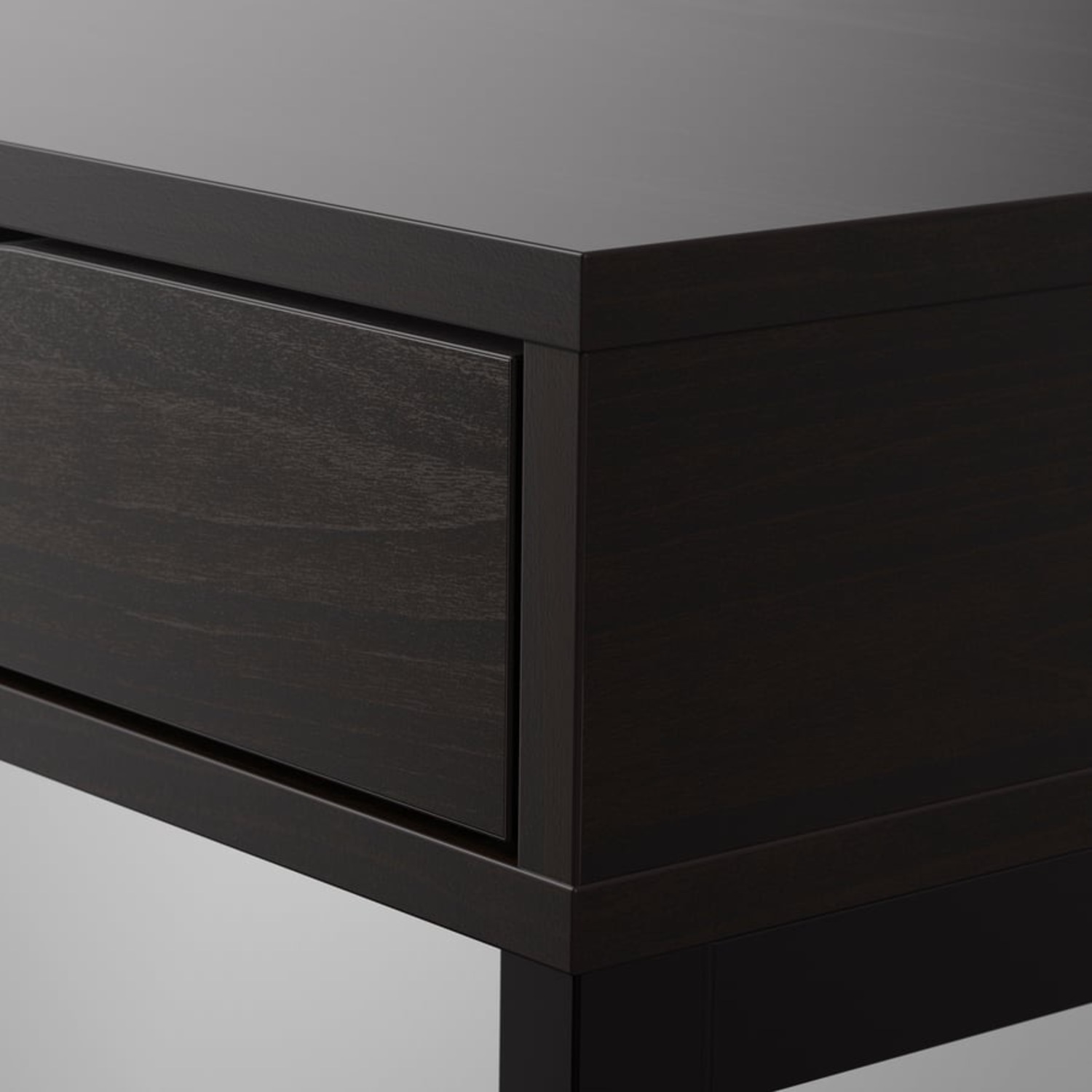 IKEA Alex Black Wood Desk - image-5