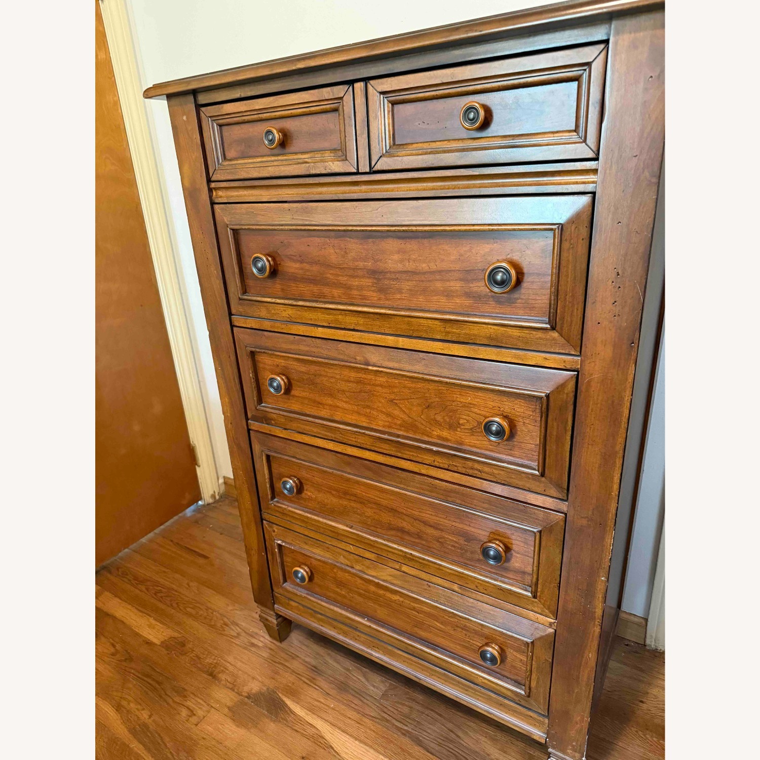 Liberty Furniture Dark Brown Wood Dresser - image-4